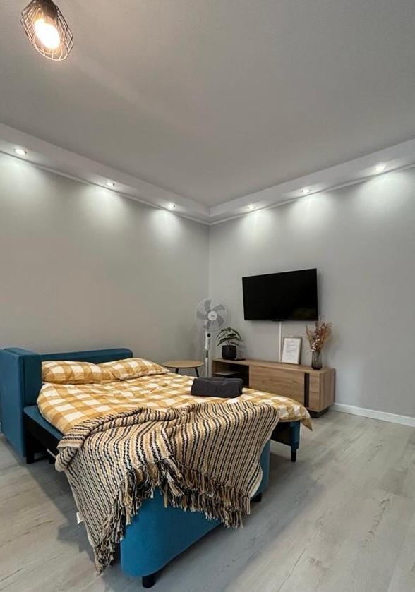 Stylowy Apartament Blue Self Check In 24H Вроцлав Екстер'єр фото